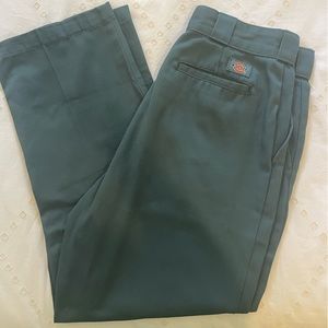 Dickies x Urban Outfitters High-Waisted Ankle Pant Teal Size 8